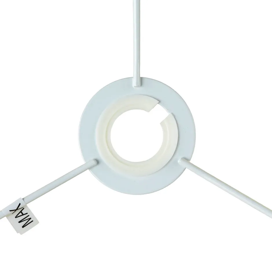 Searchlight Lampenschirm Hängelampe Schwarz Gold Ø 40 cm Stoff Modern< Lampenschirme|Stofflampen