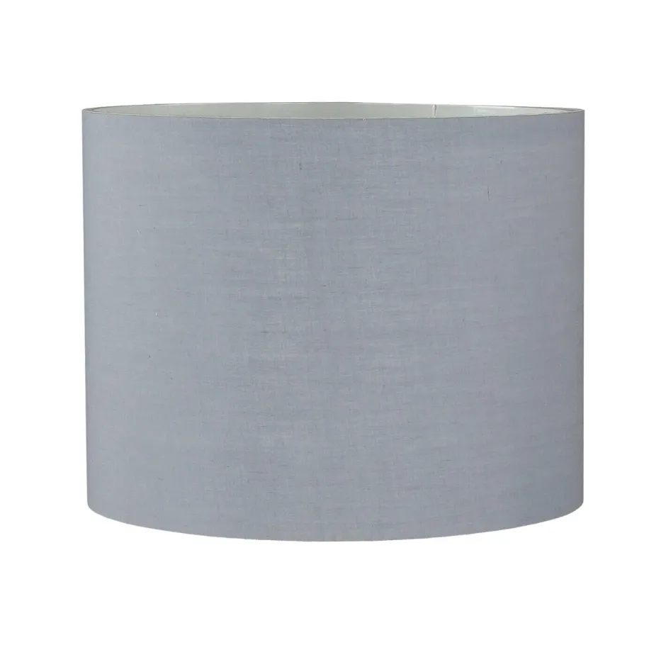 Easylight Lampenschirm mit Klettverschluss Stoff Grau für E27 E14< Lampenschirme