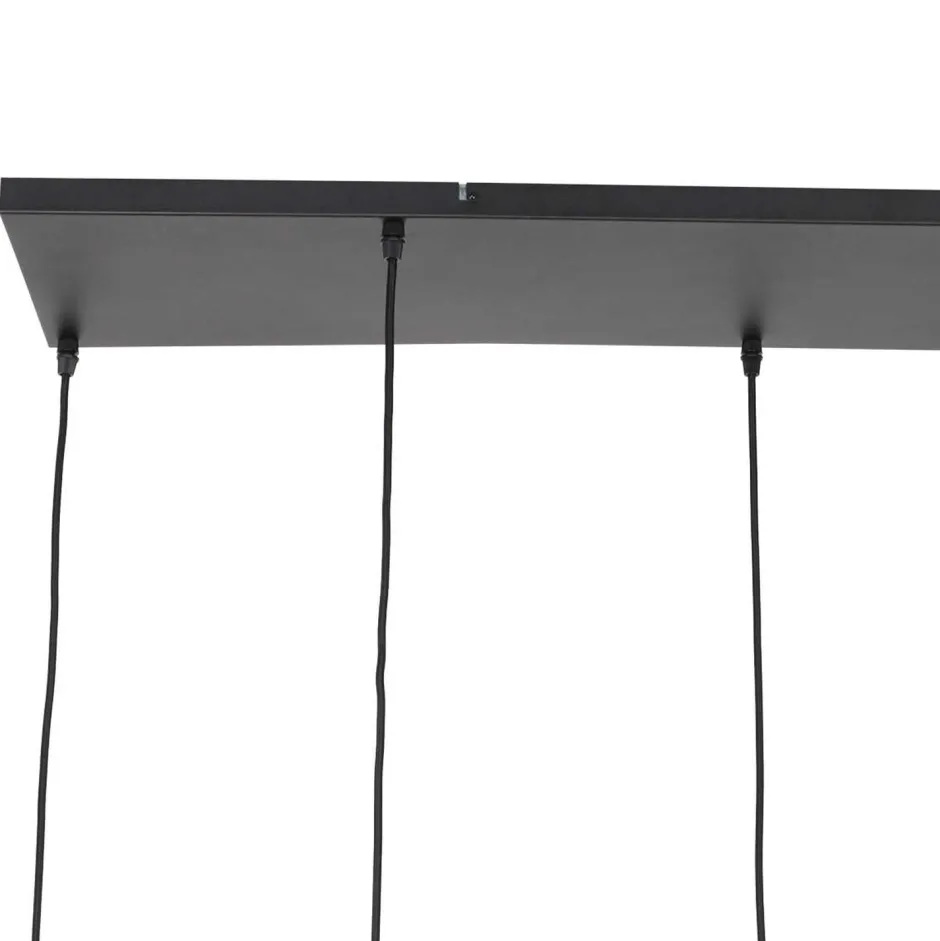 Steinhauer Lange Hängelampe Glas in Bernstein 120 cm E27 Modern< Hängelampen|Bürolampen