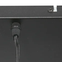 Hängelampen|Bürolampen*Steinhauer Lange Hängelampe Glas in Rauchgrau 120 cm E27 Modern