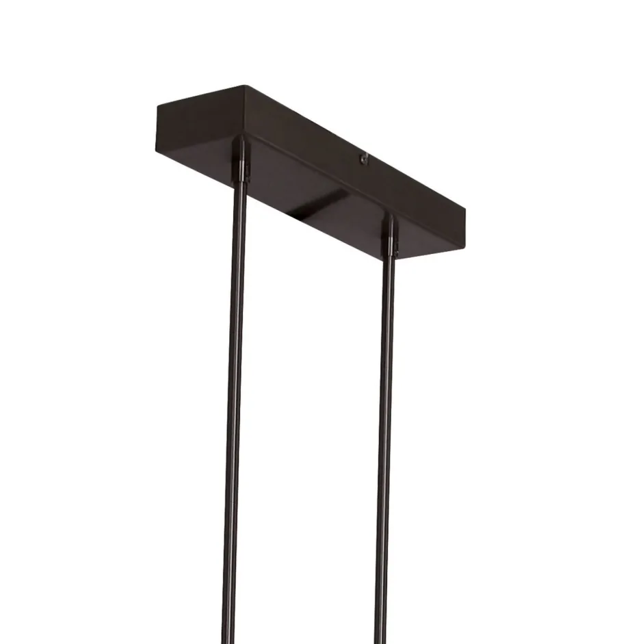 Steinhauer Lange LED Deckenlampe dimmbar Schwarz 122 cm 4000 K< Deckenleuchten|Led Lampen