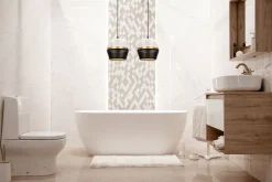 Hängelampen|Bürolampen*Belis Lange Pendelleuchte 2-flammig Metall Schwarz Weiß Gold