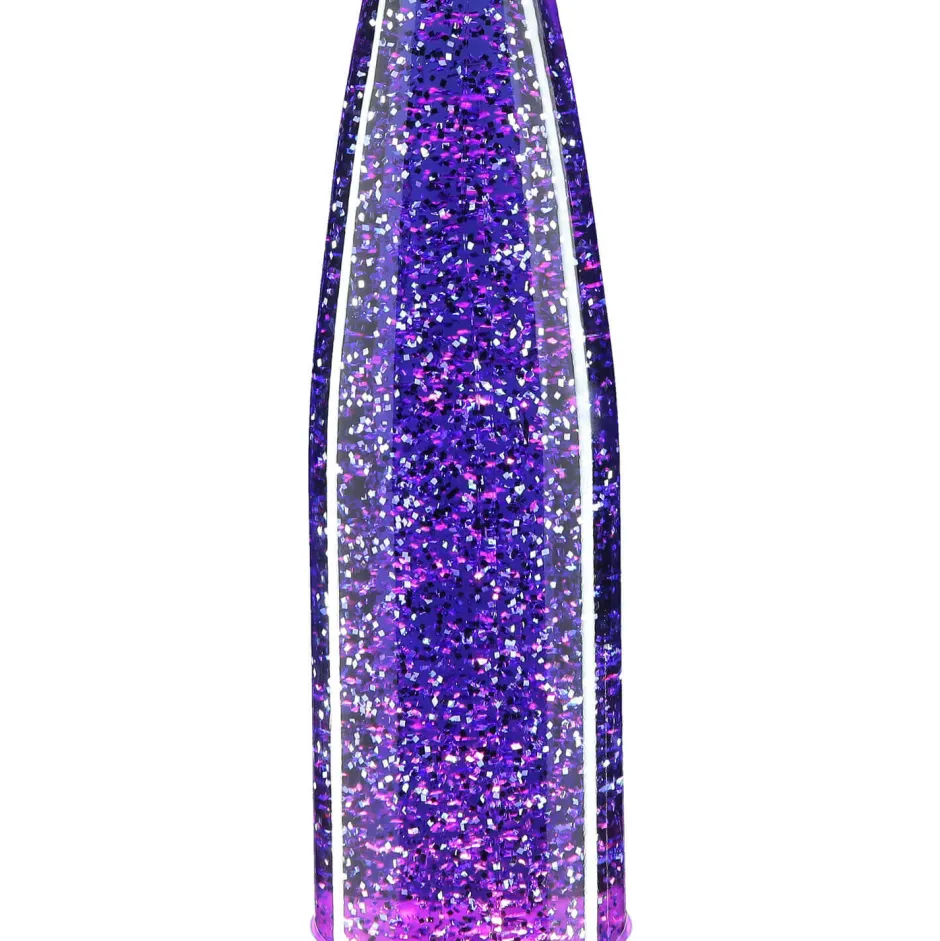 Easylight Lavalampe Glitter Lila Weiß LED Rahmen dekorativ OLI< Lavalampen