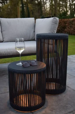 LED Akku Stehleuchte 3000 K IP44 36,5 cm Hocker Tisch< Wegeleuchten|Led Außenleuchten