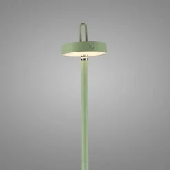 Just Light LED Akku Stehleuchte Grün Dimmer Touch IP44 125,2 cm< Led Lampen|Metall Lampen