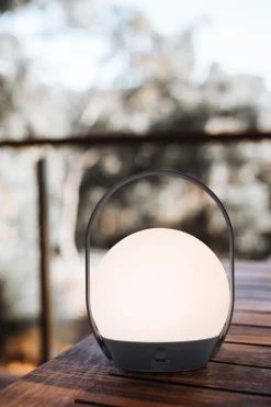 Led Außenleuchten|Moderne Außenleuchten*Eco-Light LED Akku Tischlampe Außen Bluetooth RGB 22,3 cm IP54