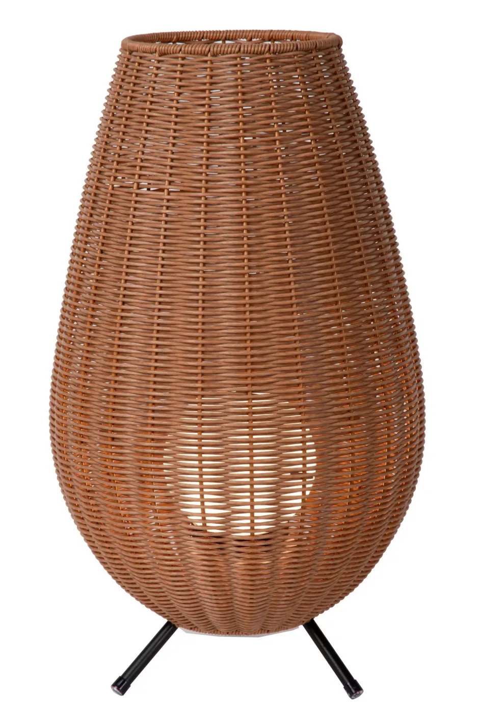 Led Außenleuchten|Moderne Außenleuchten* LED Akku Tischlampe dimmbar Natur IP44 50 cm 3000 K