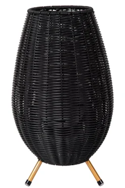 LED Akku Tischlampe dimmbar Schwarz IP44 36 cm Terrasse< Led Außenleuchten|Moderne Außenleuchten