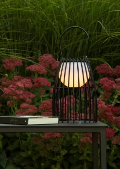 LED Akku Tischlampe dimmbar Schwarz IP44 40 cm Terrasse< Led Außenleuchten|Moderne Außenleuchten