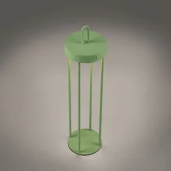 Just Light LED Akku Tischlampe Metall dimmbar IP44 2700 K Grün< Led Lampen|Schlafzimmer Lampen