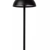 LED Akku Tischlampe Schwarz 32 cm 3000 K IP54 dimmbar< Led Außenleuchten|Moderne Außenleuchten