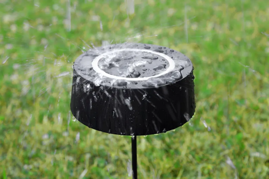 Eco-Light LED Akku Tischlampe Schwarz Touch Dimmer USB IP54 2 W< Metall Lampen|Led Außenleuchten