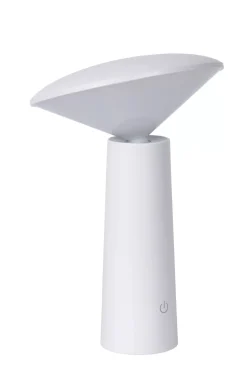 LED Akku Tischlampe Weiß 21,3 cm IP44 5h dimmbar< Led Außenleuchten|Moderne Außenleuchten