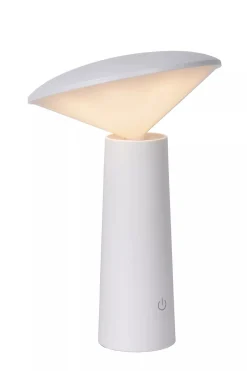 LED Akku Tischlampe Weiß 21,3 cm IP44 5h dimmbar< Led Außenleuchten|Moderne Außenleuchten