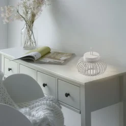 Just Light LED Akku Tischleuchte Dimmer Touch 22 cm IP44 2 W Weiß< Led Lampen|Schlafzimmer Lampen