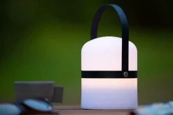 Led Außenleuchten|Moderne Außenleuchten* LED Akku Tischleuchte dimmbar IP44 18,5 cm 50 lm 3000 K