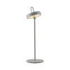 Schlafzimmer Lampen|Tischlampen*Just Light LED Akku Tischleuchte Greige Dimmer Touch IP44 47,2 cm