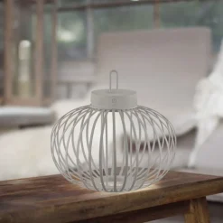 Schlafzimmer Lampen|Metall Lampen*Just Light LED Akku Tischleuchte IP44 Schwarz dimmbar Touch 33 cm