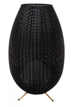 Wegeleuchten|Led Außenleuchten* LED Akku Wegeleuchte dimmbar Schwarz IP44 79 cm 3000 K