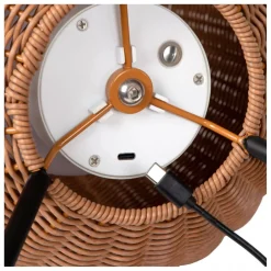 LED Akku Wegeleuchte dimmbar Natur IP44 79 cm 3000 K< Wegeleuchten|Led Außenleuchten