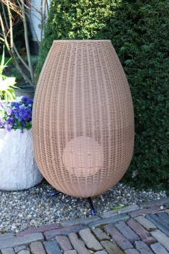 LED Akku Wegeleuchte dimmbar Natur IP44 79 cm 3000 K< Wegeleuchten|Led Außenleuchten