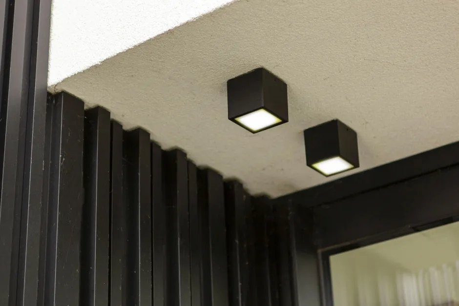 Eco-Light LED Außenlampe Aluminium Anthrazit 3000 K IP54 B:8,5 cm< Metall Lampen|Led Außenleuchten