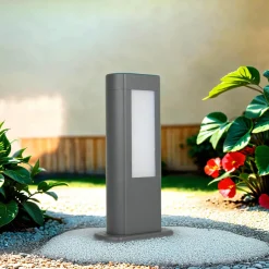 SU-MA LED Außenlampe beidseitiges Licht 30cm Anthrazit< Moderne Außenleuchten|Wegeleuchten