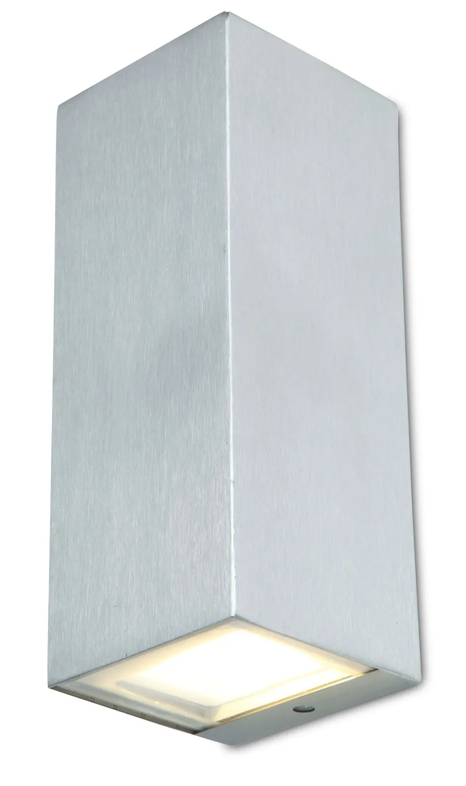 Led Außenleuchten|Moderne Außenleuchten*Eco-Light LED Außenlampe Up Down H:16,2 cm IP44 3000 K in Nickel