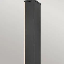 Metall Lampen|Messinglampen*Elstead LED Außenlampe Wand 76,2 cm hoch IP44 Schwarz indirektes Licht