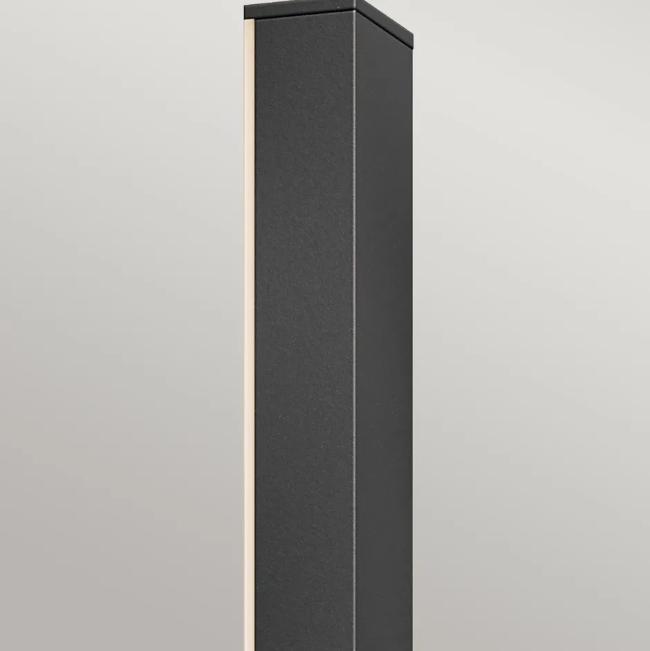 Metall Lampen|Messinglampen*Elstead LED Außenlampe Wand 76,2 cm hoch IP44 Schwarz indirektes Licht