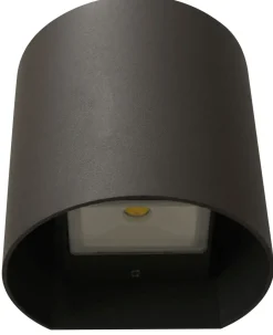 Eco-Light LED Außenlampe Wand Aluminium IP44 8 W 650 lm Anthrazit< Metall Lampen|Led Außenleuchten