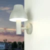 Außenwandleuchten|Moderne Lampen*WOFI LED Außenlampe Wand in Silber IP44 680 lm 3000 K