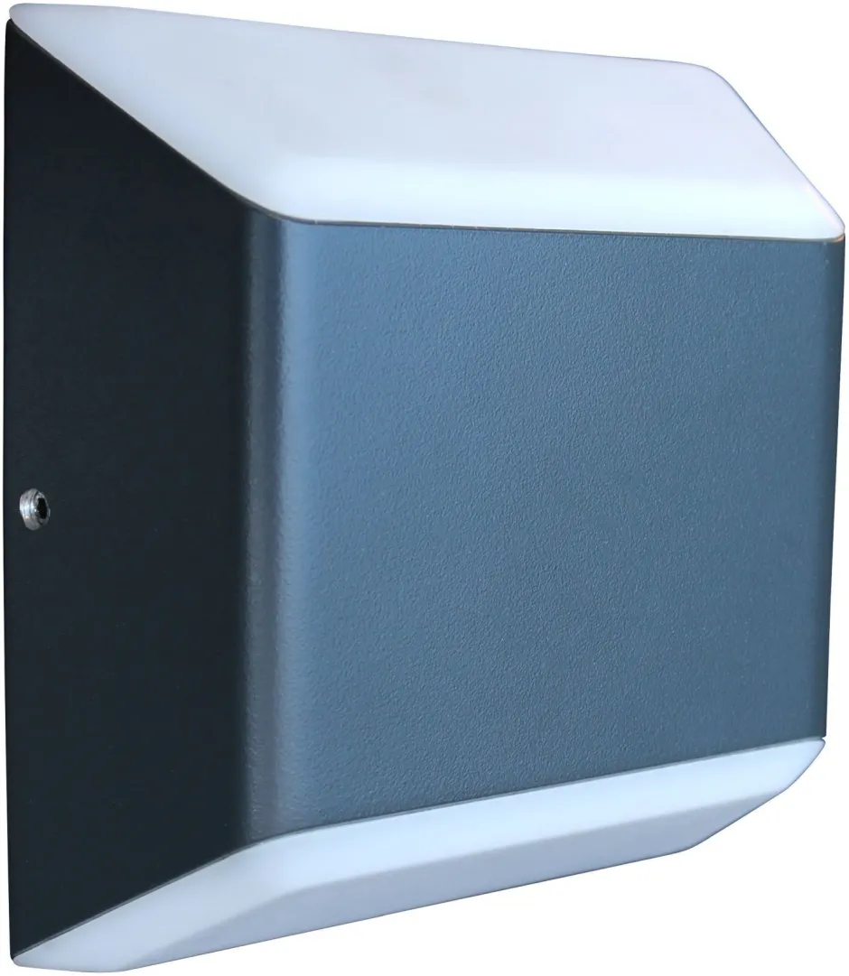 Metall Lampen|Led Außenleuchten*Eco-Light LED Außenleuchte Aluminium IP54 H:12,4 cm 7 W Up Down