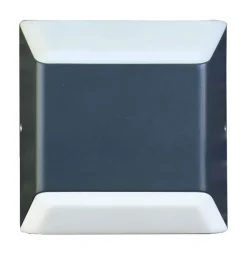 Metall Lampen|Led Außenleuchten*Eco-Light LED Außenleuchte Aluminium IP54 H:12,4 cm 7 W Up Down