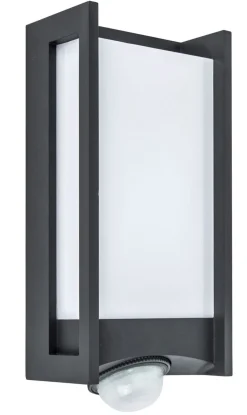 Moderne Lampen|Led Außenleuchten*Eco-Light LED Außenleuchte Bewegungsmelder Farbwechsel Anthrazit