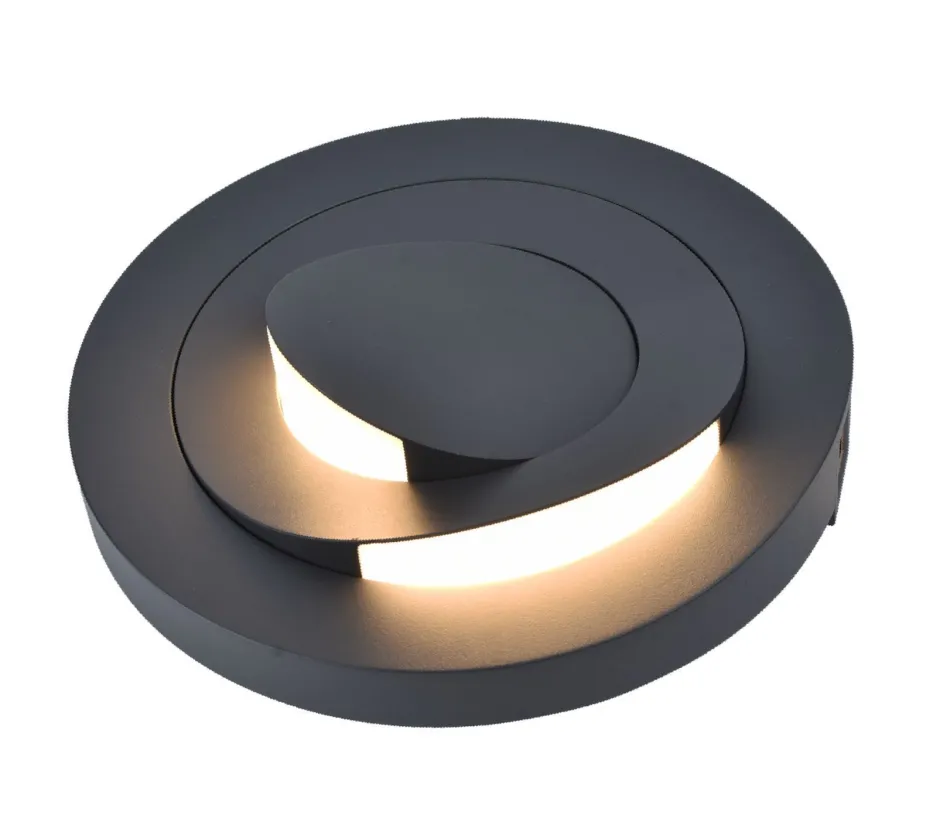 Metall Lampen|Led Außenleuchten*Eco-Light LED Außenleuchte Wand Aluminium B:21 cm IP54 600 lm 6 W