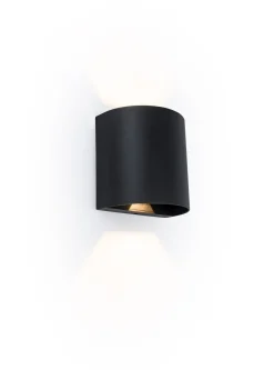 Metall Lampen|Led Außenleuchten*Eco-Light LED Außenleuchte Wand Aluminium IP54 400 lm Up Down