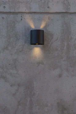 Metall Lampen|Led Außenleuchten*Eco-Light LED Außenleuchte Wand Aluminium IP54 400 lm Up Down