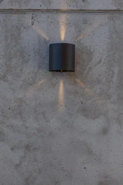 Metall Lampen|Led Außenleuchten*Eco-Light LED Außenleuchte Wand Aluminium IP54 400 lm Up Down