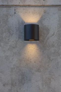 Metall Lampen|Led Außenleuchten*Eco-Light LED Außenleuchte Wand Aluminium IP54 400 lm Up Down