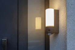 Metall Lampen|Led Außenleuchten*Eco-Light LED Außenleuchte Wand Bewegungssensor IP44 2700-6500 K