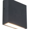 Metall Lampen|Led Außenleuchten*Eco-Light LED Außenleuchte Wand Schwarz IP54 10 W 3000 K Up Down