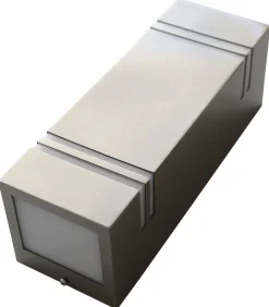 Metall Lampen|Led Außenleuchten*Eco-Light LED Außenleuchte Wand Up Down Edelstahl IP54 3000 K