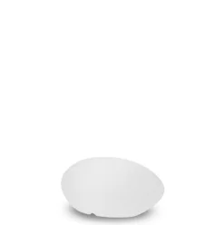 Metall Lampen|Wegeleuchten*Newgarden LED Außenleuchte Weiß 40 cm IP65 6000 K Stein Design