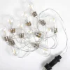 Newgarden LED Außenlichterkette mit Stecker IP44 Transparent 4,5m 2700K< Außenlichterketten|Dekolampen Außen