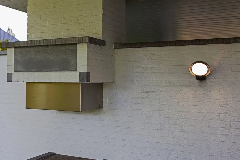 Eco-Light LED Außenwandlampe Aluminium IP54 15 W 1100 lm H:16 cm< Metall Lampen|Led Außenleuchten