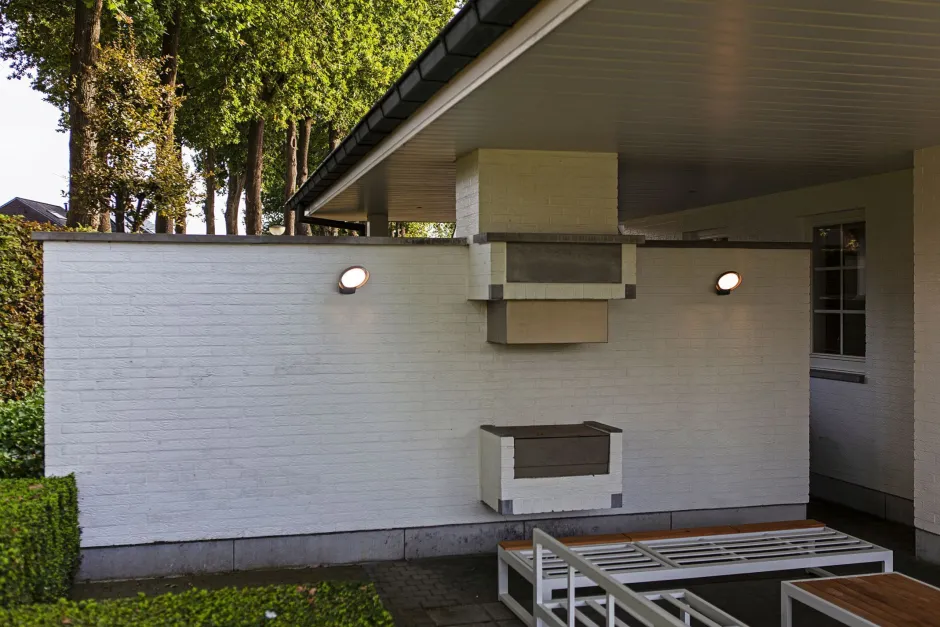 Eco-Light LED Außenwandlampe Aluminium IP54 15 W 1100 lm H:16 cm< Metall Lampen|Led Außenleuchten