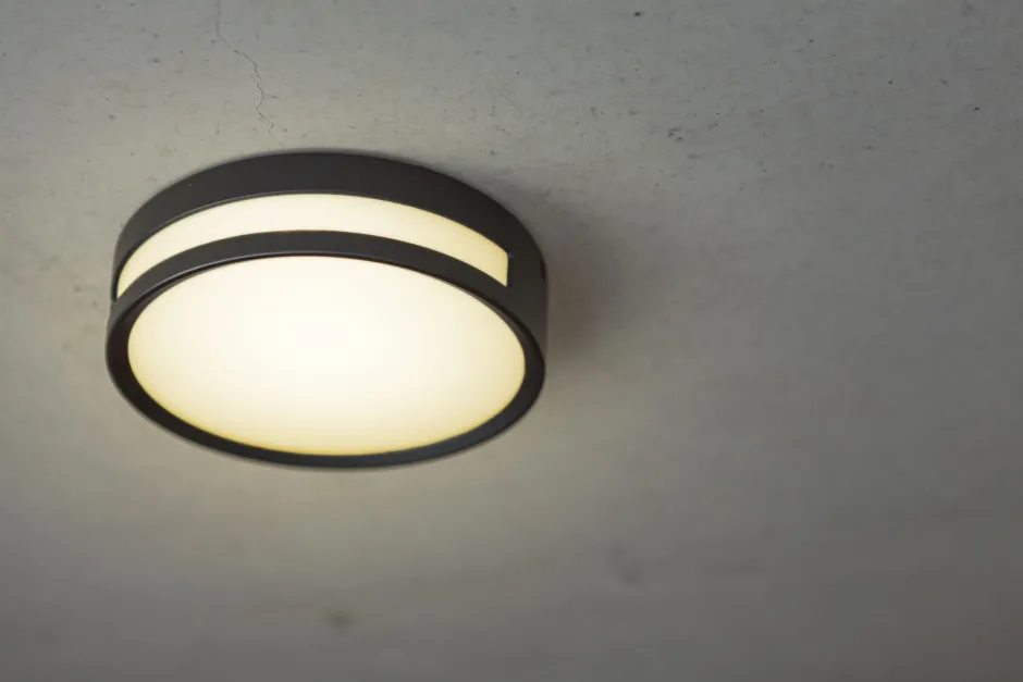 Eco-Light LED Außenwandlampe Aluminium rund Ø18,3 cm IP54 3000 K< Metall Lampen|Led Außenleuchten