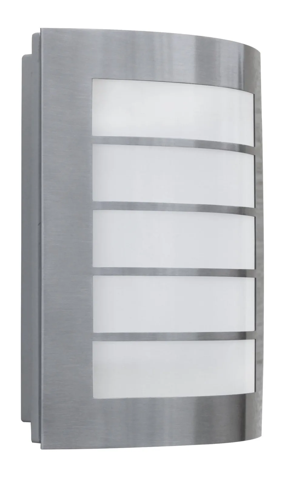 Eco-Light LED Außenwandlampe Edelstahl IP44 H:21,6 cm 850 lm 8 W< Metall Lampen|Led Außenleuchten