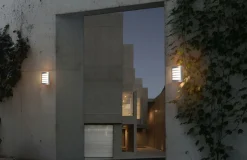 Eco-Light LED Außenwandlampe Edelstahl IP44 H:21,6 cm 850 lm 8 W< Metall Lampen|Led Außenleuchten